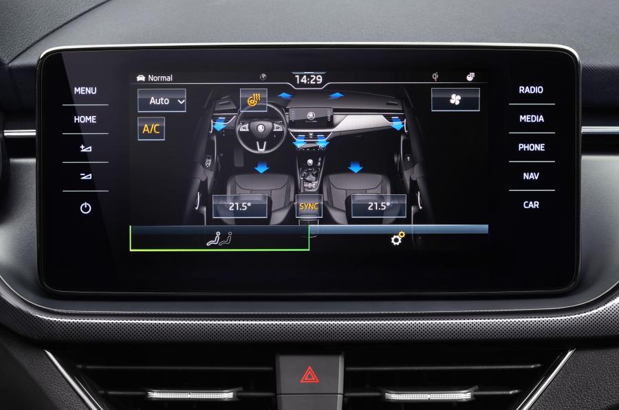 Детали интерьера Skoda Kamiq 2019 года  (WW) (фото 99 из 217)